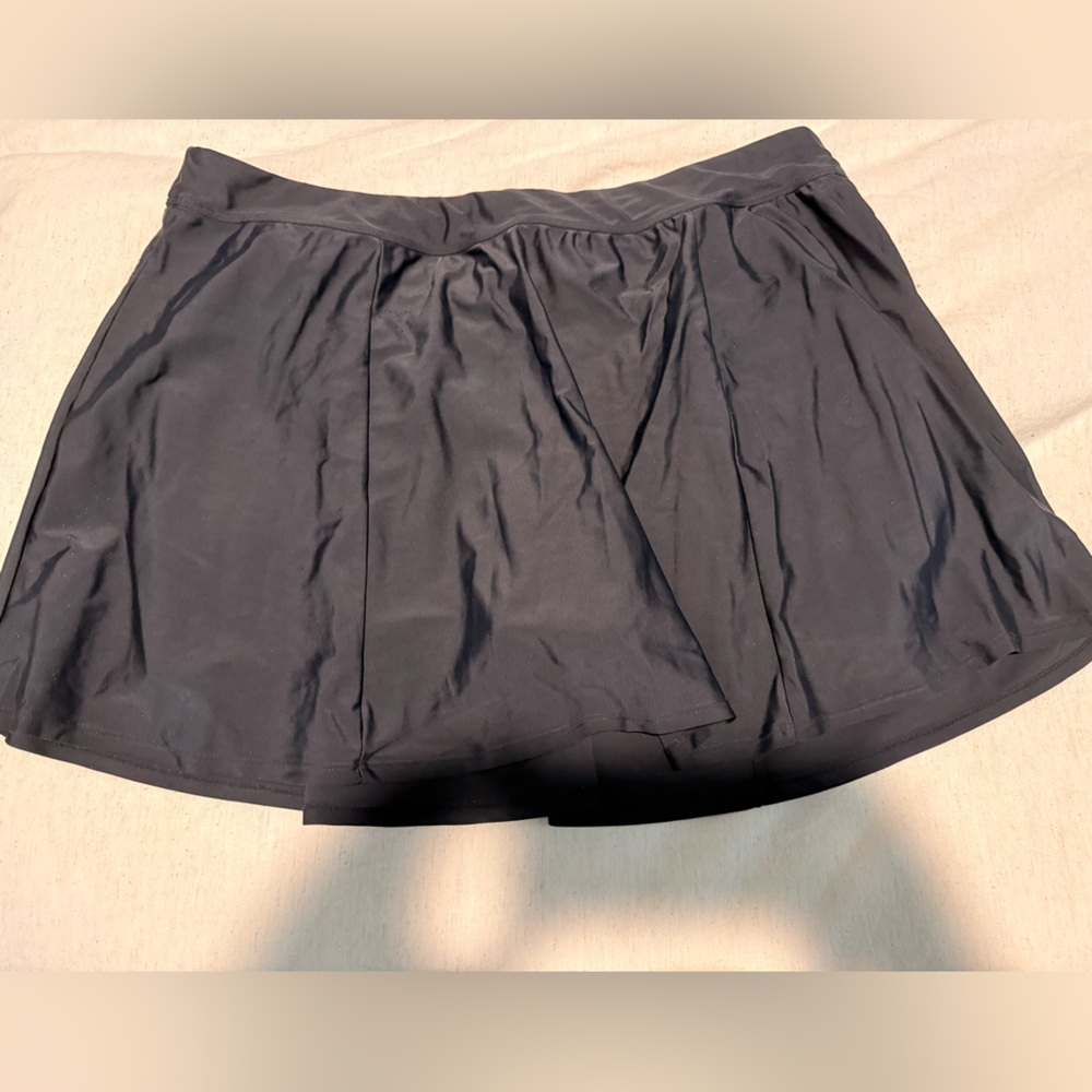 Torrid Black Swim Skirt